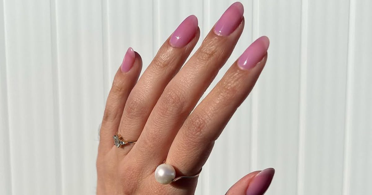 The "Fruit Water" Nail Trend Gives Your Sheer Mani A Refreshing Twist
