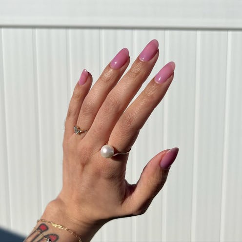 The "fruit water" nail trend is so refreshing for summer.