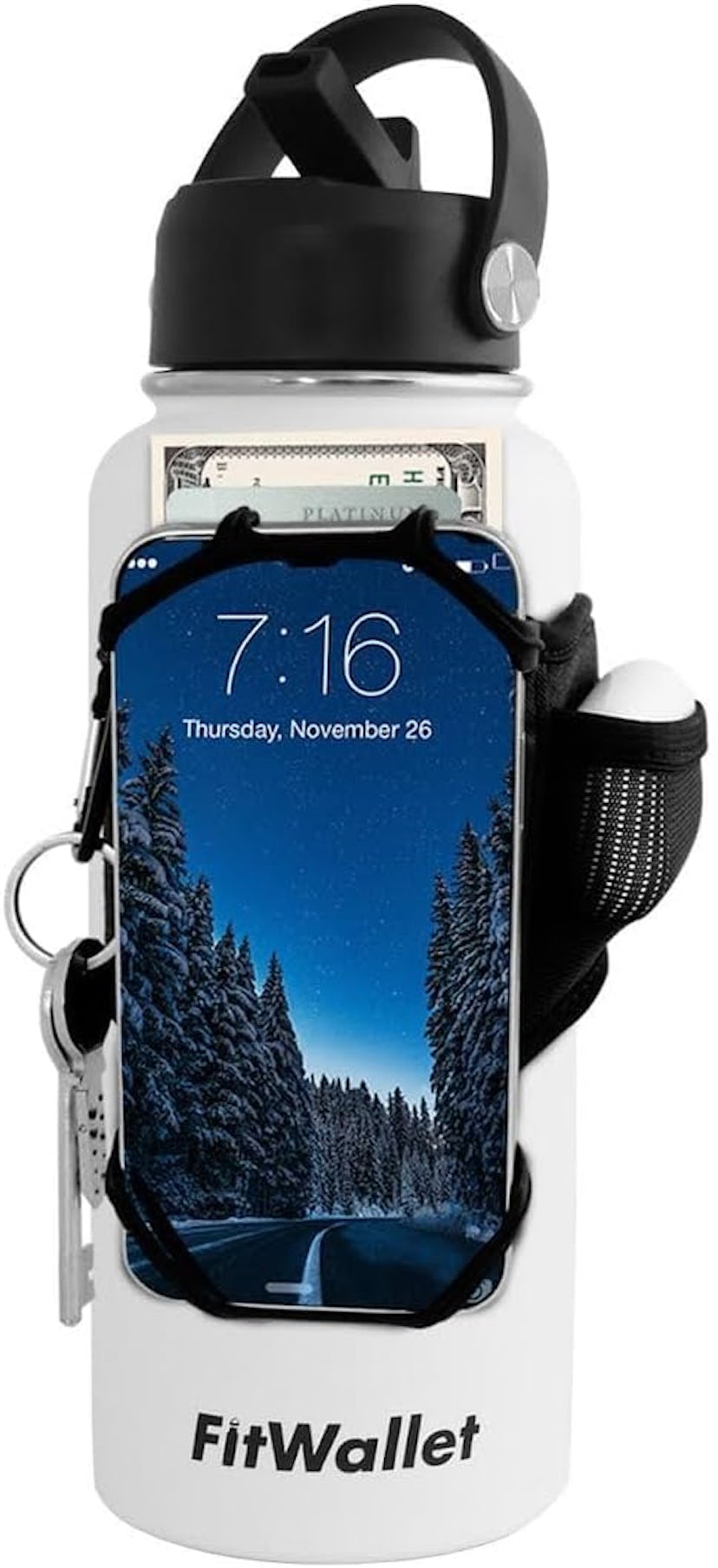 FitWallet Water Bottle Phone Holder