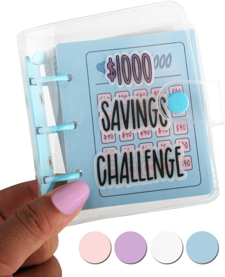 OPREFSSIA Mini Money Saving Binder