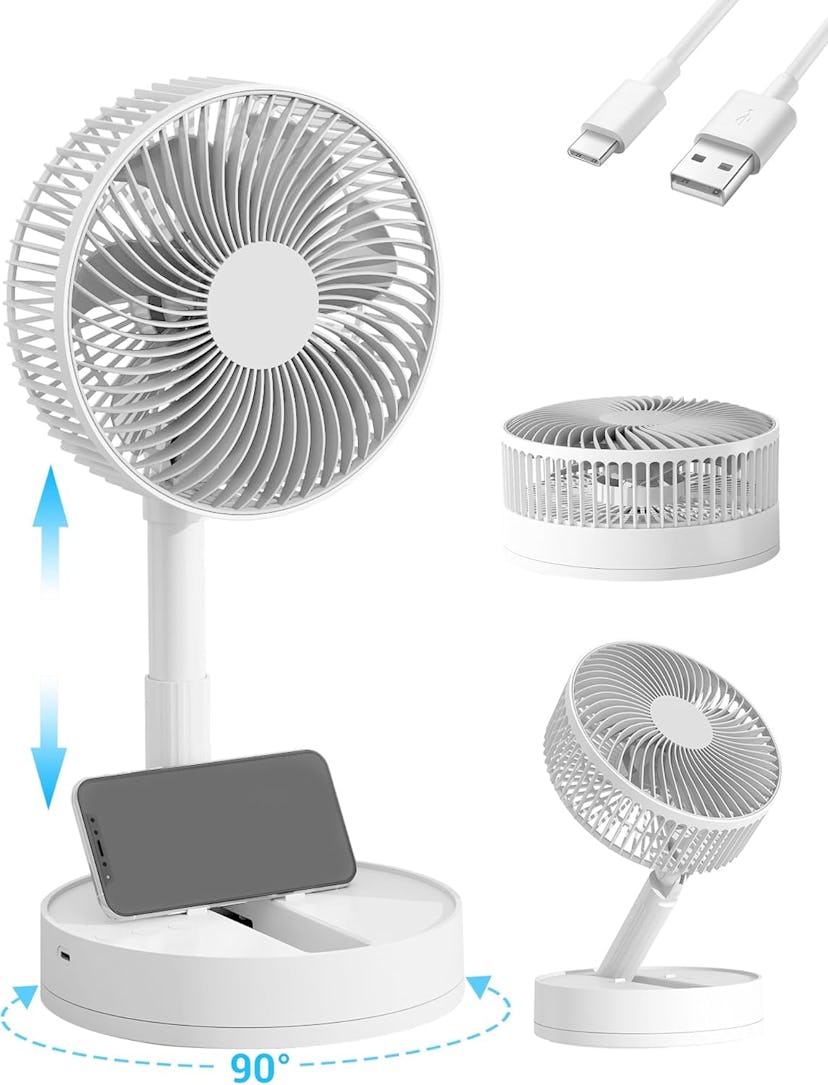 KASYDoFF Portable Fan & Phone Stand