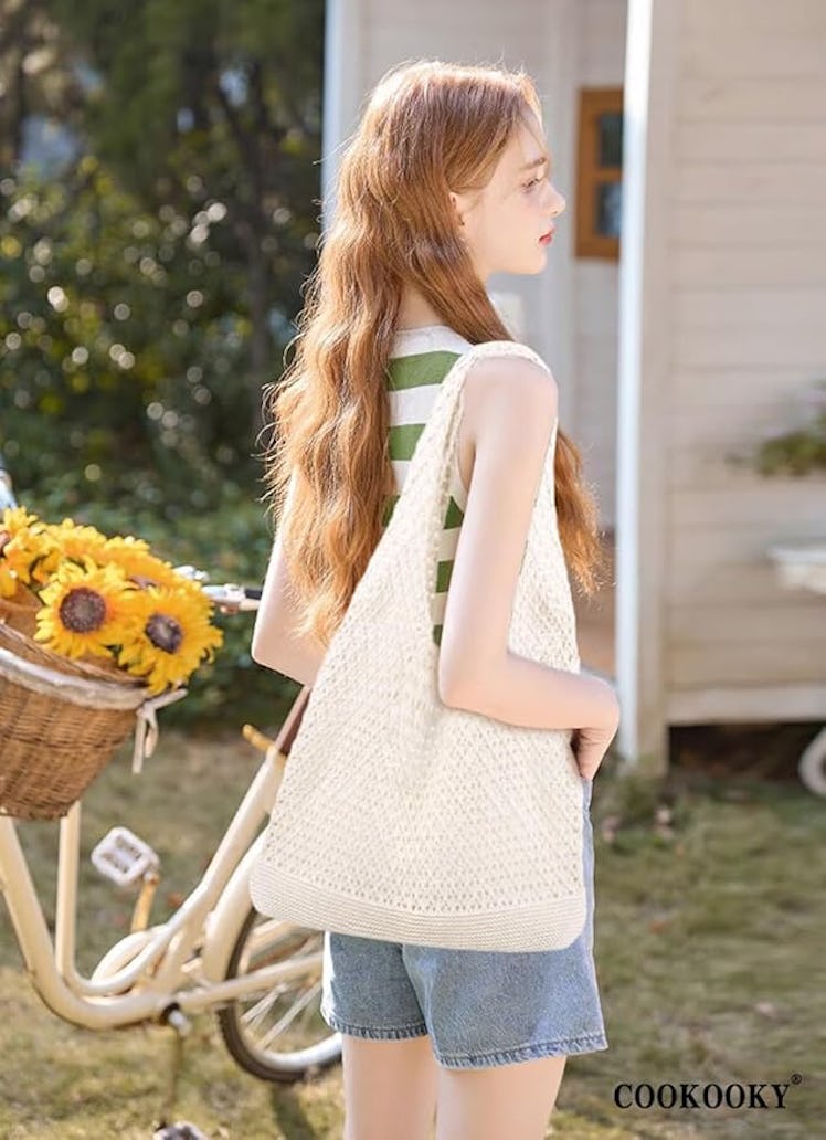 COOKOOKY Crochet Tote bag