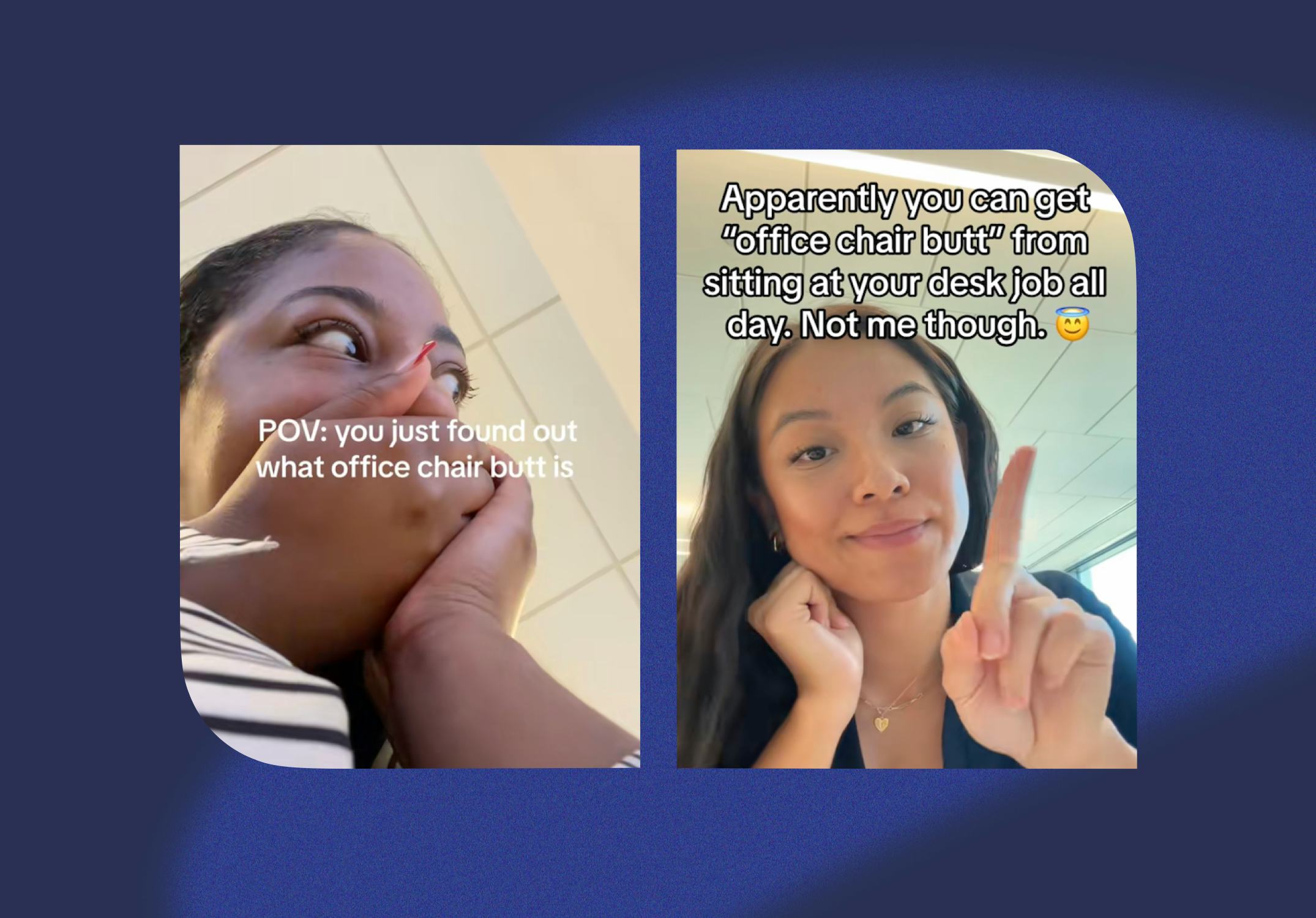 According to TikTok, we're all about to have "office chair butt."