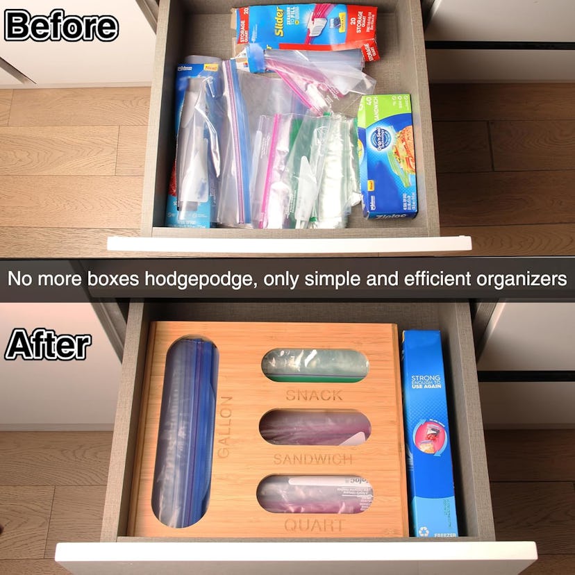 LOPASA Plastic Bag Organizer 