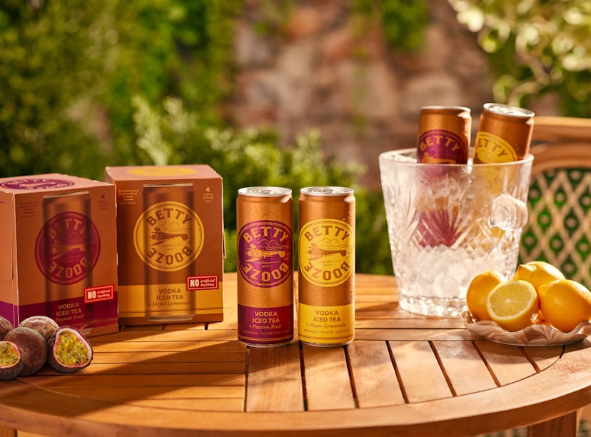 I tried Betty Booze's new vodka iced teas for the summer.