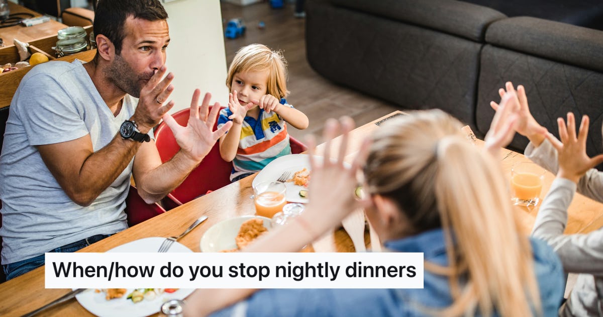 A Parent With Teens Wants To Know: When Do You Phase Out Family Dinners?
