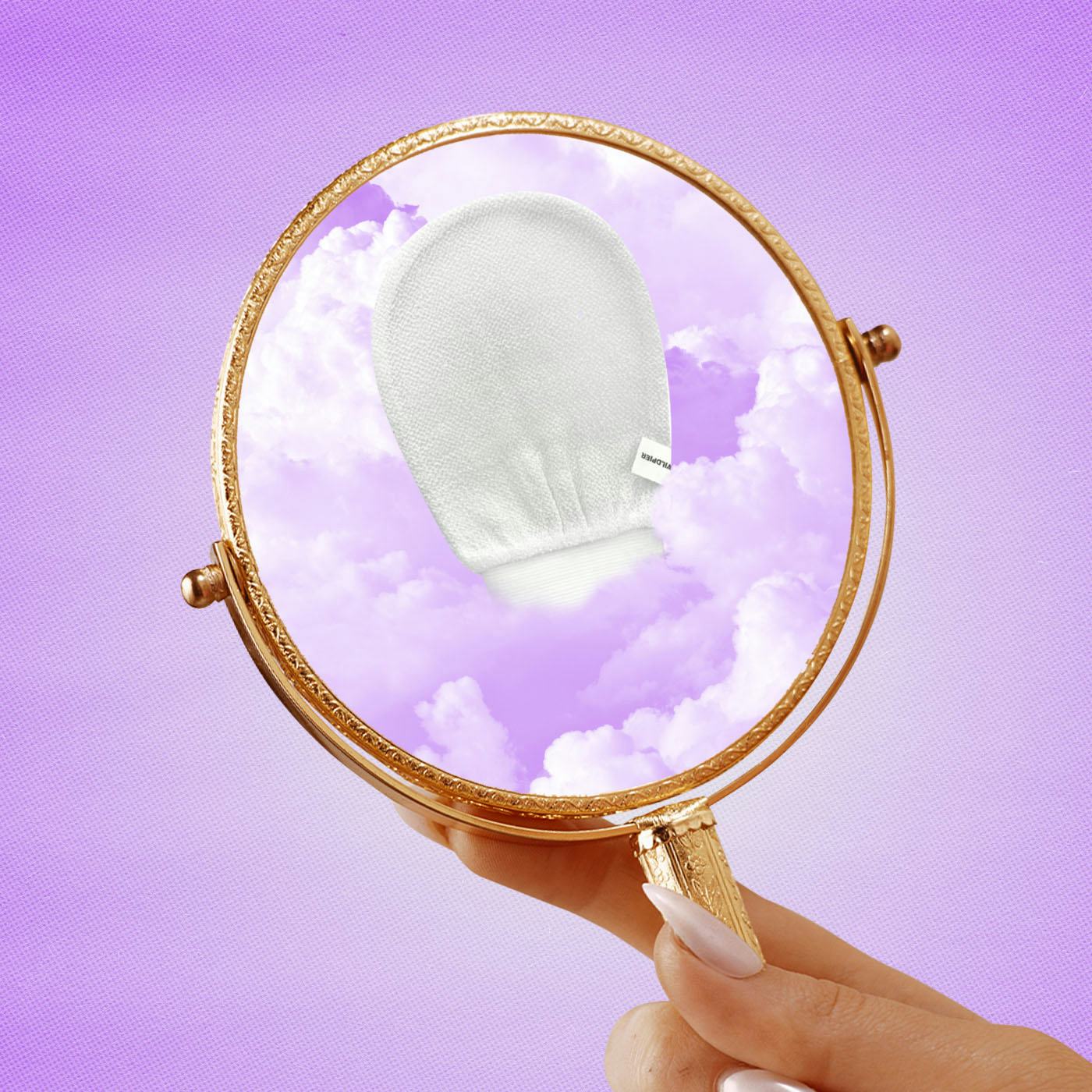 The Absolute Best Exfoliating Glove That Literally Sloughs Off Your Skin