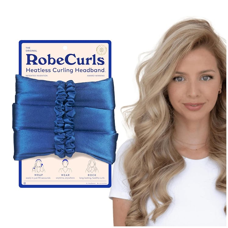 RobeCurls Heatless Hair Curler Set