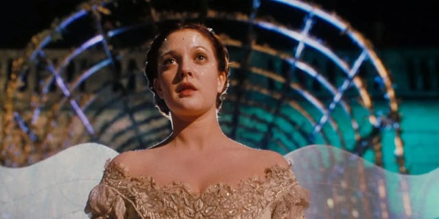 Drew Barrymore stars in the film 'Ever After.'