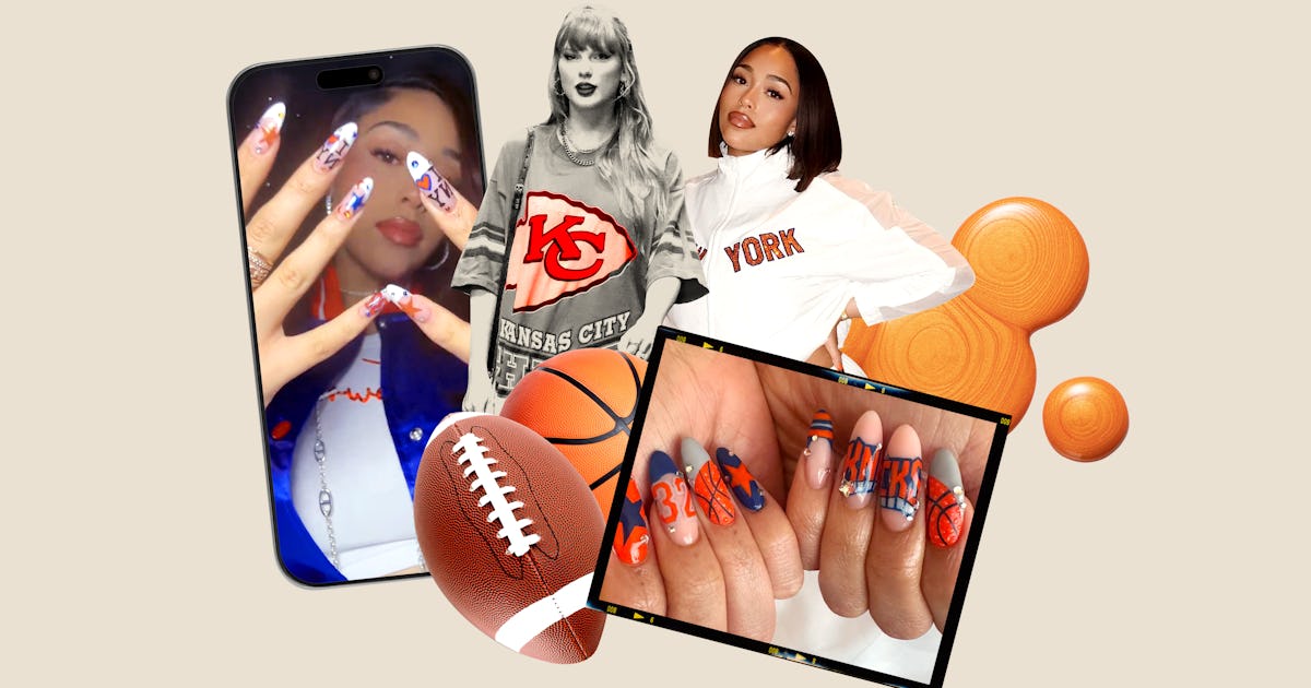 Game-Day Nails Are The New MVPs In Sporty Style