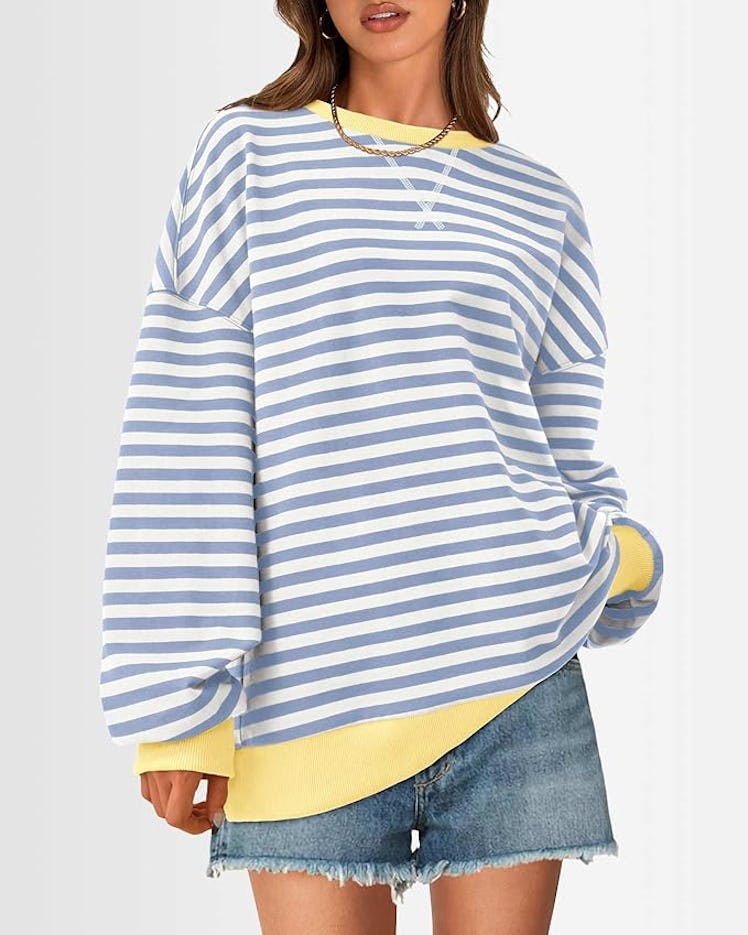BTFBM Striped Pullover