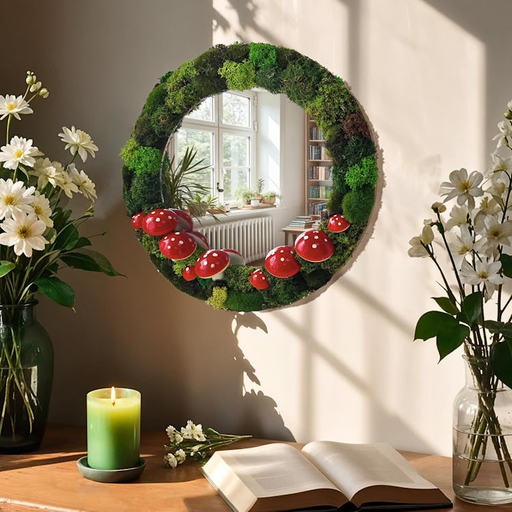 Lidy Decorative Mushroom Mirror