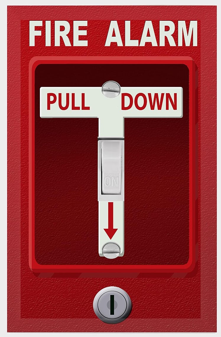 Create-A-Mural Fire Alarm Light Switch Plate Cover 