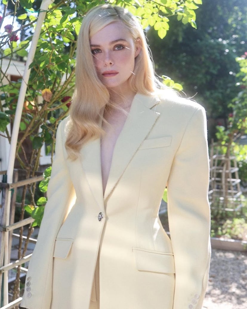 Elle Fanning in Givenchy.
