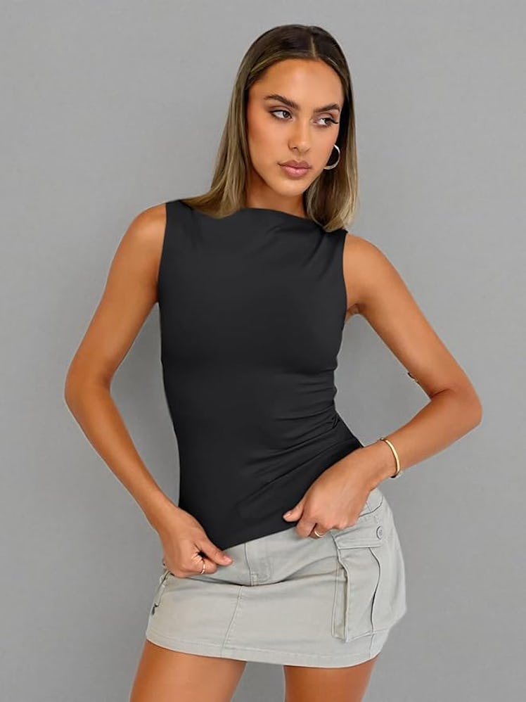 Trendy Queen Boat Neck Top 