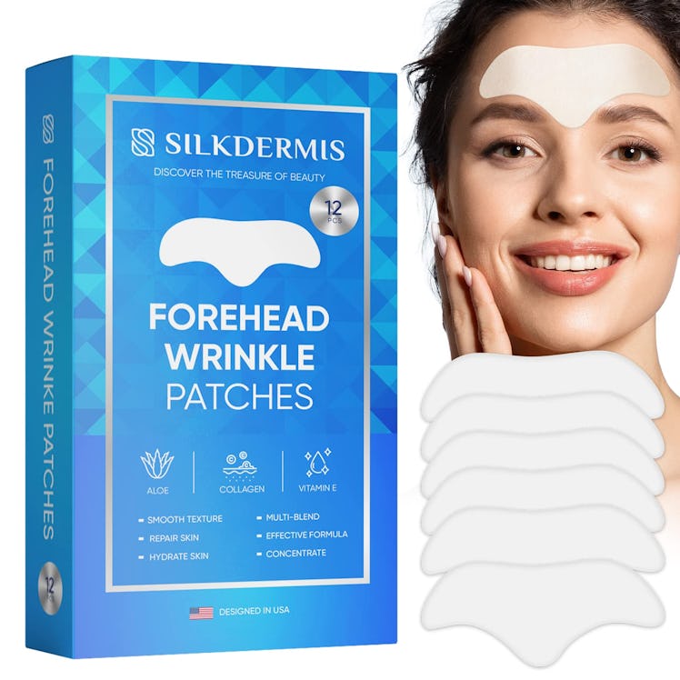 Silkdermis Forehead Wrinkle Patches (12-Pack)