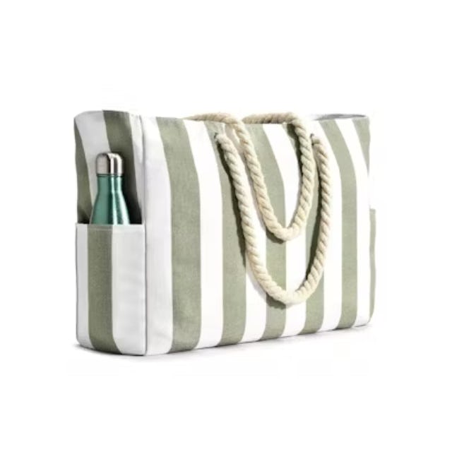 Women's Large Beach Tote With Rope Handles