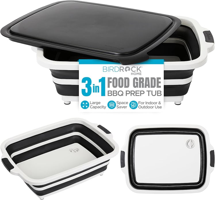 BIRDROCK HOME Collapsible Prep Bin