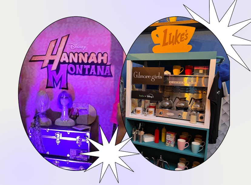 I went to the Disney+ Throwback Experience in Los Angeles with 'Hannah Montana' and 'Gilmore Girls.'