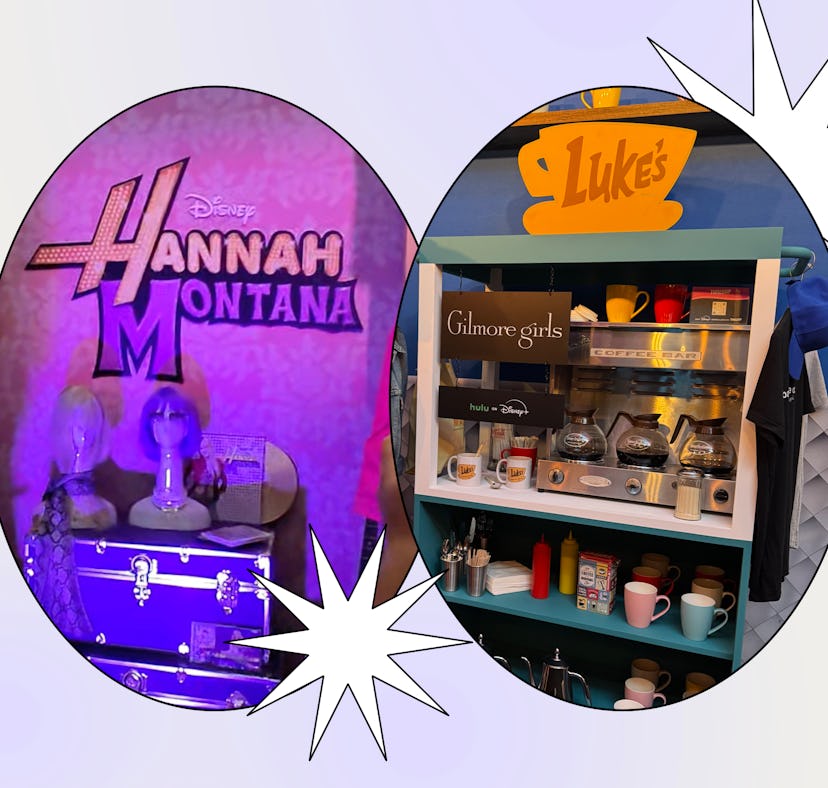 I went to the Disney+ Throwback Experience in Los Angeles with 'Hannah Montana' and 'Gilmore Girls.'