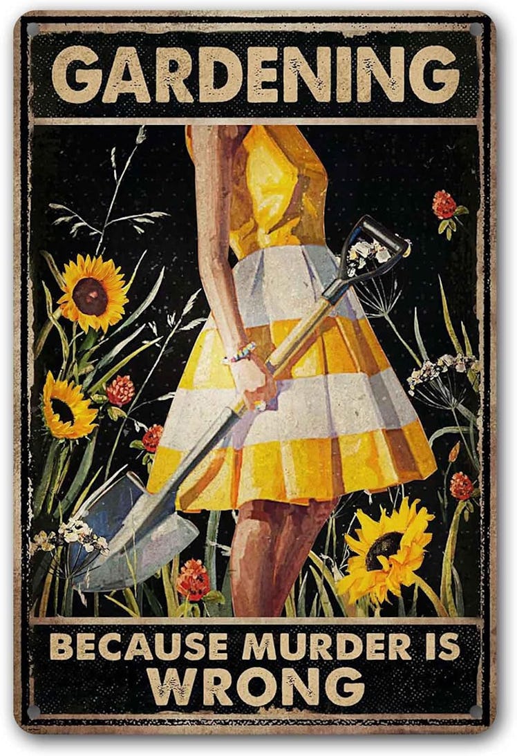 CrazySign Garden Poster