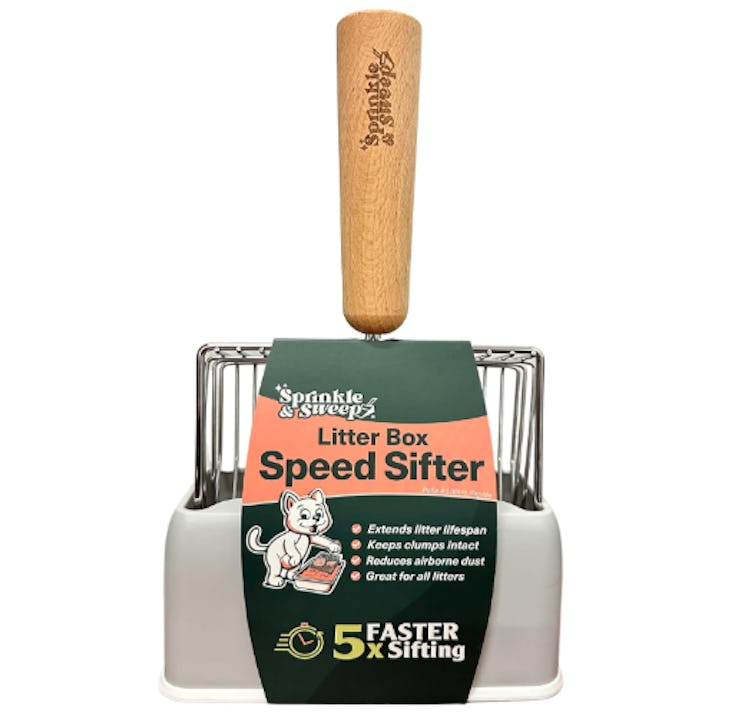 Sprinkle & Sweep Speed Sifter Litter Scoop