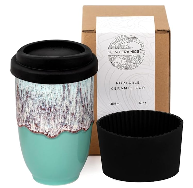 NOVA CERAMICS Travel Coffee Mug