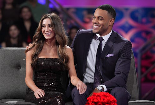 Juliana and Grant on The Bachelor. Photo via ABC