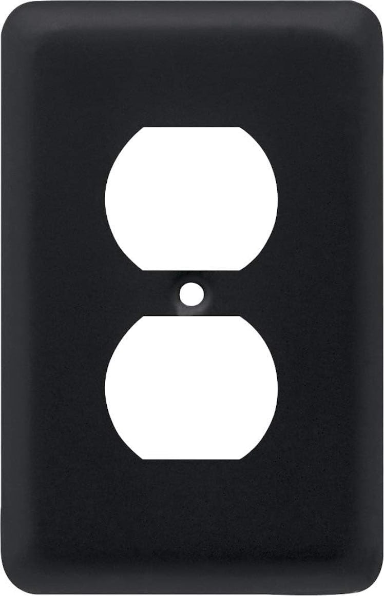 Franklin Brass Stamped Round Outlet Covers (3-Pack)