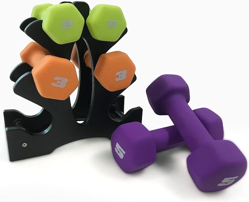 CAP Barbell Neoprene Dumbbell Weights Pairs