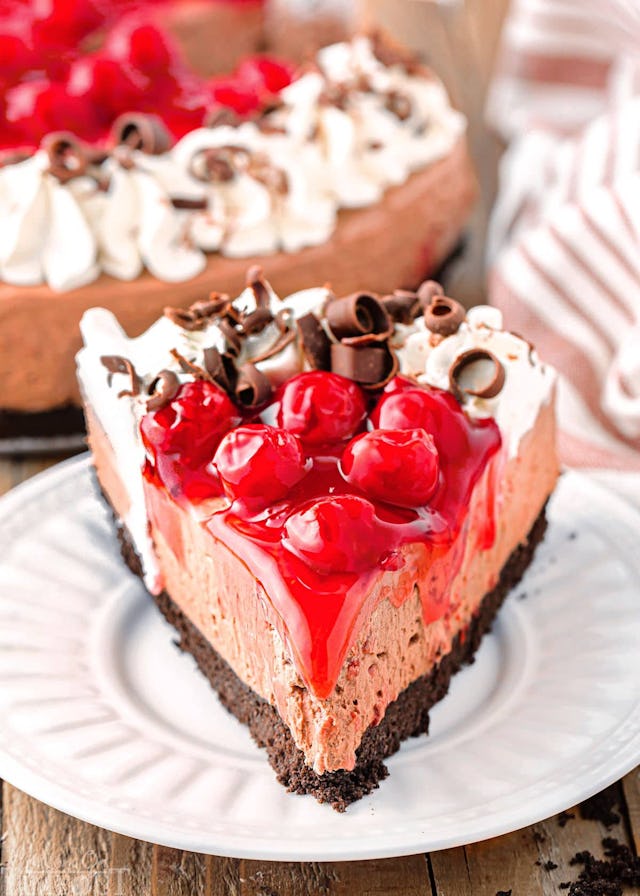 black forest cheesecake