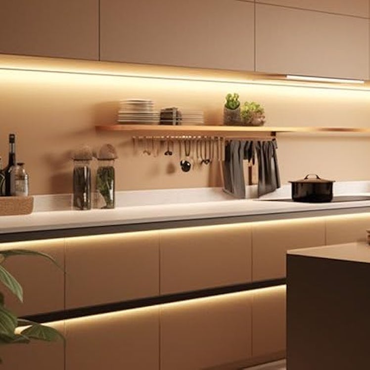 AXMOTUT Warm White Strip Light