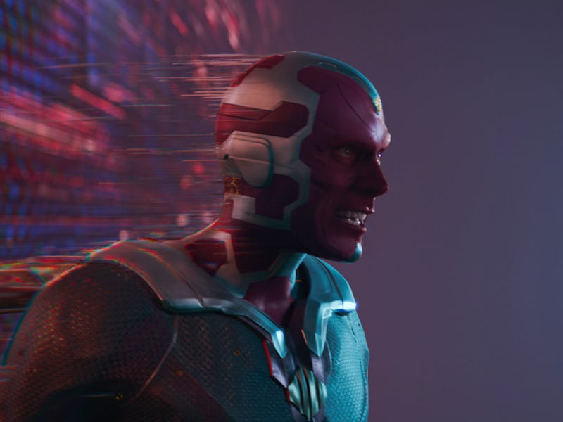 Paul Bettany as the Vision in WandaVision