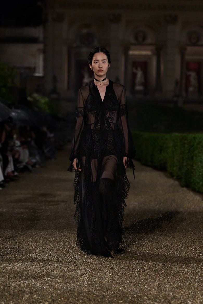 a look from dior resort 2026 collection shown in rome