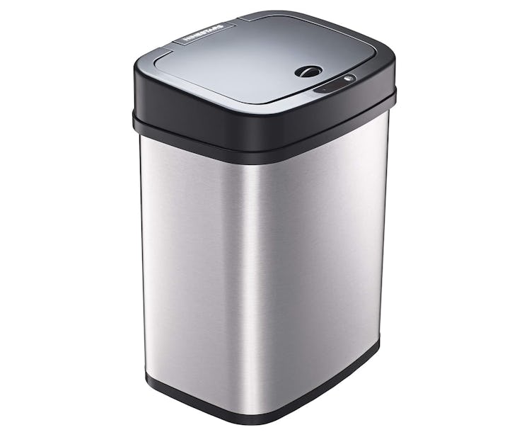 NINESTARS Touchless Motion Sensor Trash Can