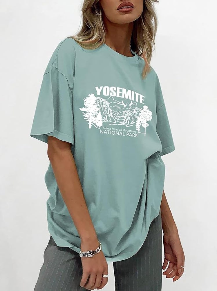 CSDAJIO Graphic Oversized T-Shirt