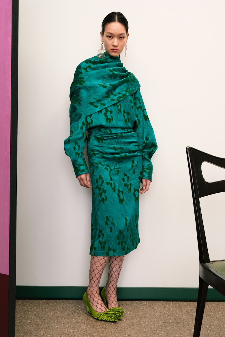 a look from tory burch resort 2026 collection
