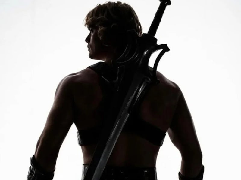 Nicholar Galitzine behind the scenes of Masters of the Universe