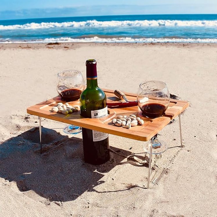 Tirrinia Portable Wine Picnic Table