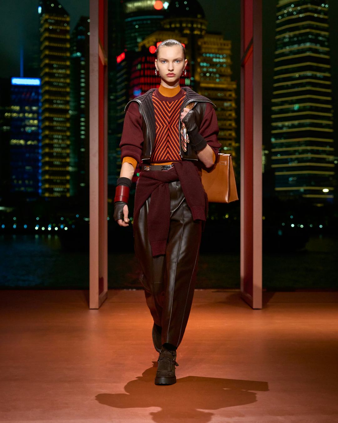 a look from hermès resort 2026 collection