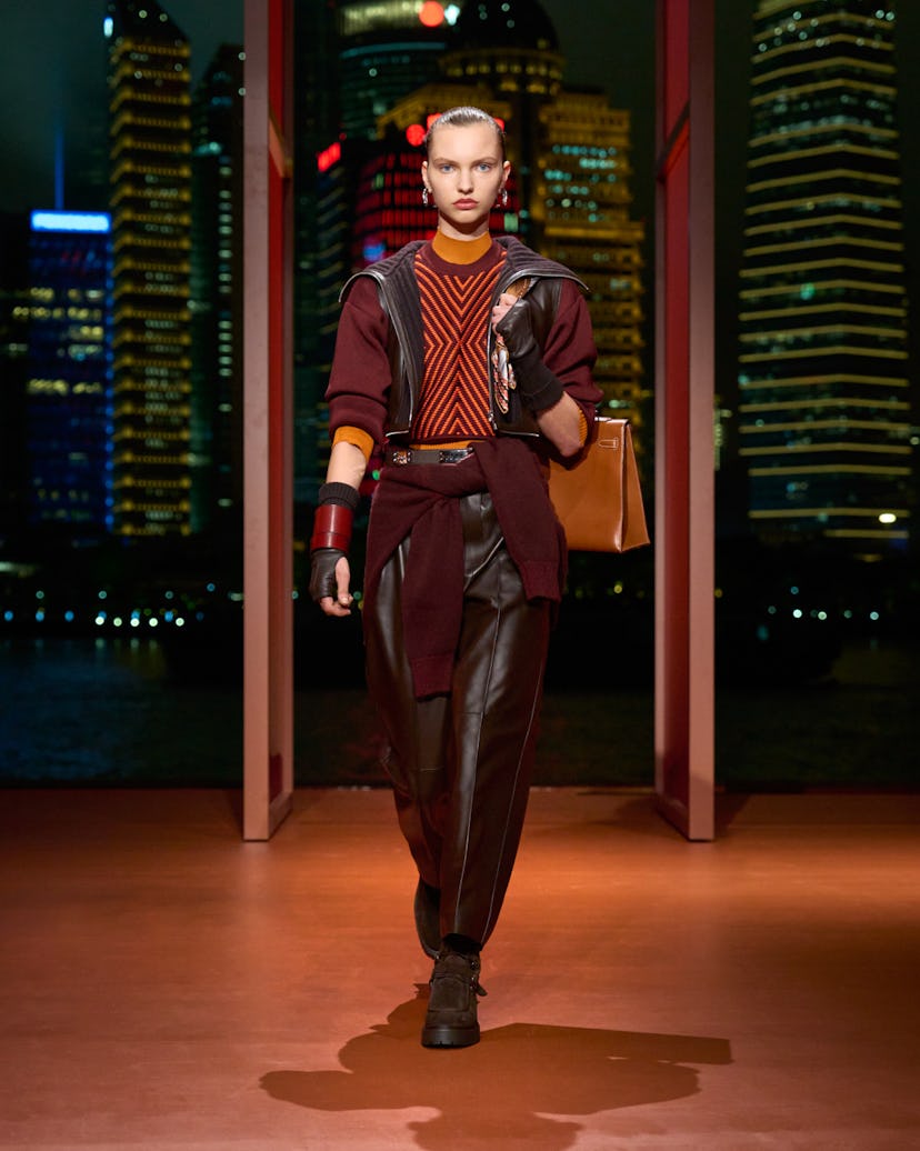 a look from hermès resort 2026 collection