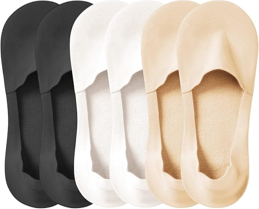 Lomitract Thin No-Show Socks (3-Pack)
