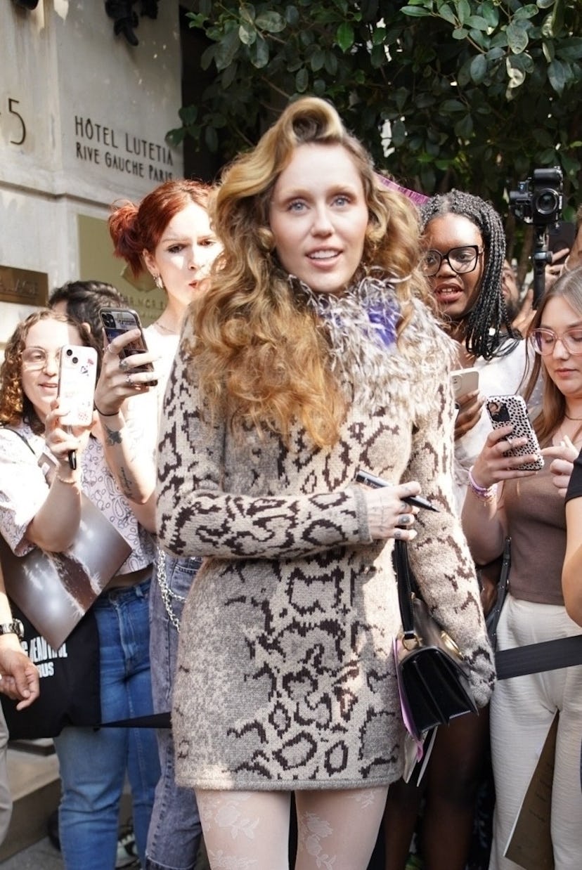 Miley Cyrus in Paris, June 17, 2025.