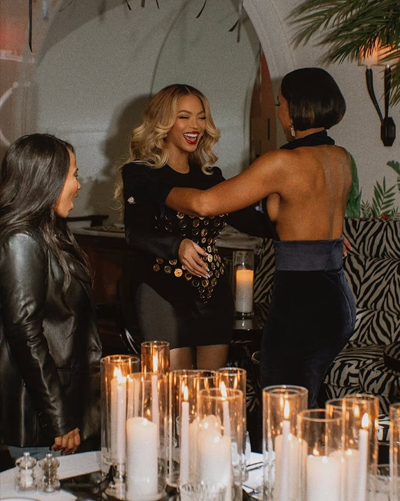 Beyoncé in Patrick Kelly.