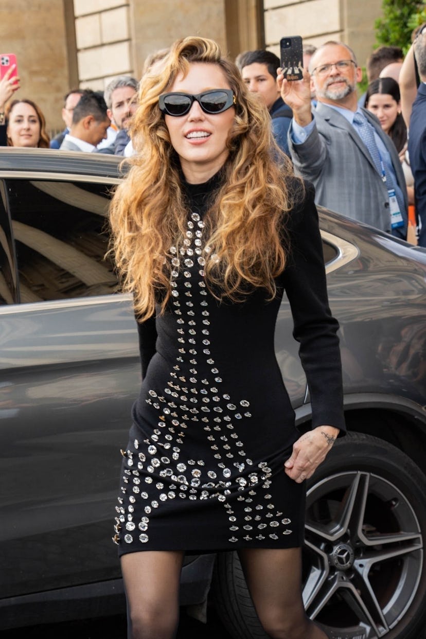 Miley Cyrus in Paris, June 17, 2025.