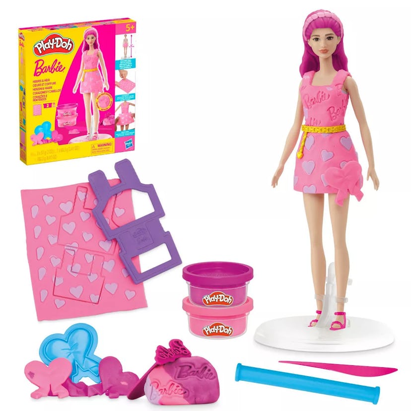 Play-Doh Barbie Hearts & Hair 