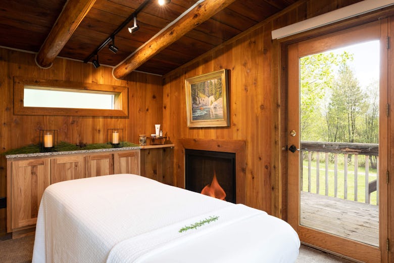 Spa room at Triple Creek Ranch
