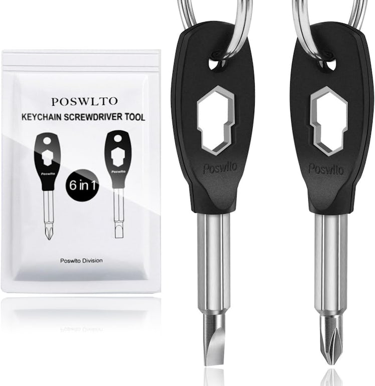Poswito Keychain Screwdriver Tool