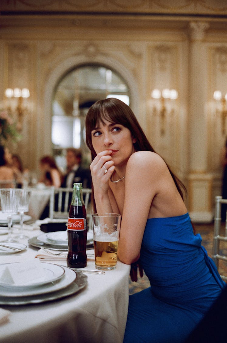 I tried Lucy's coke and beer drink from 'Materialists.'