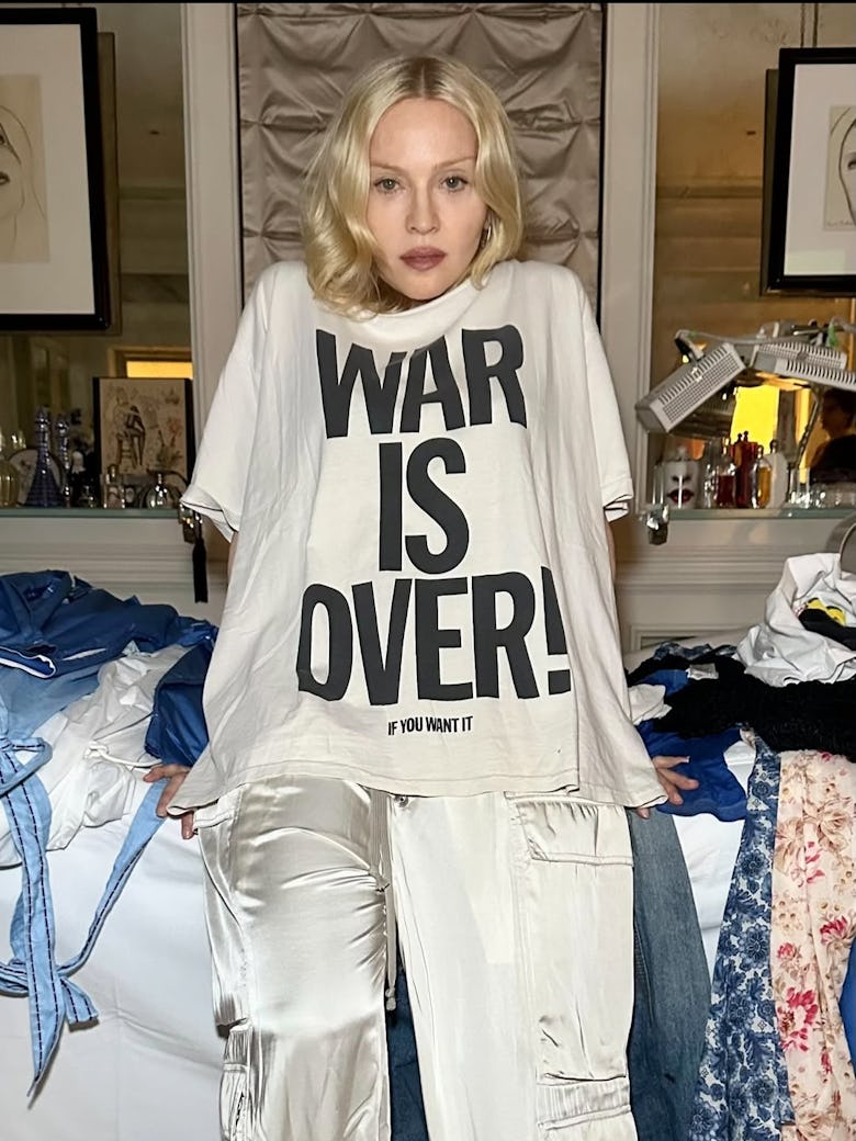 Madonna in photos shared to Instagram, June 17, 2025.